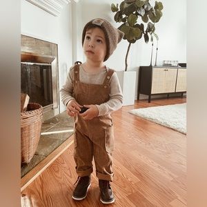 Corduroy brown overall BRAND NEW